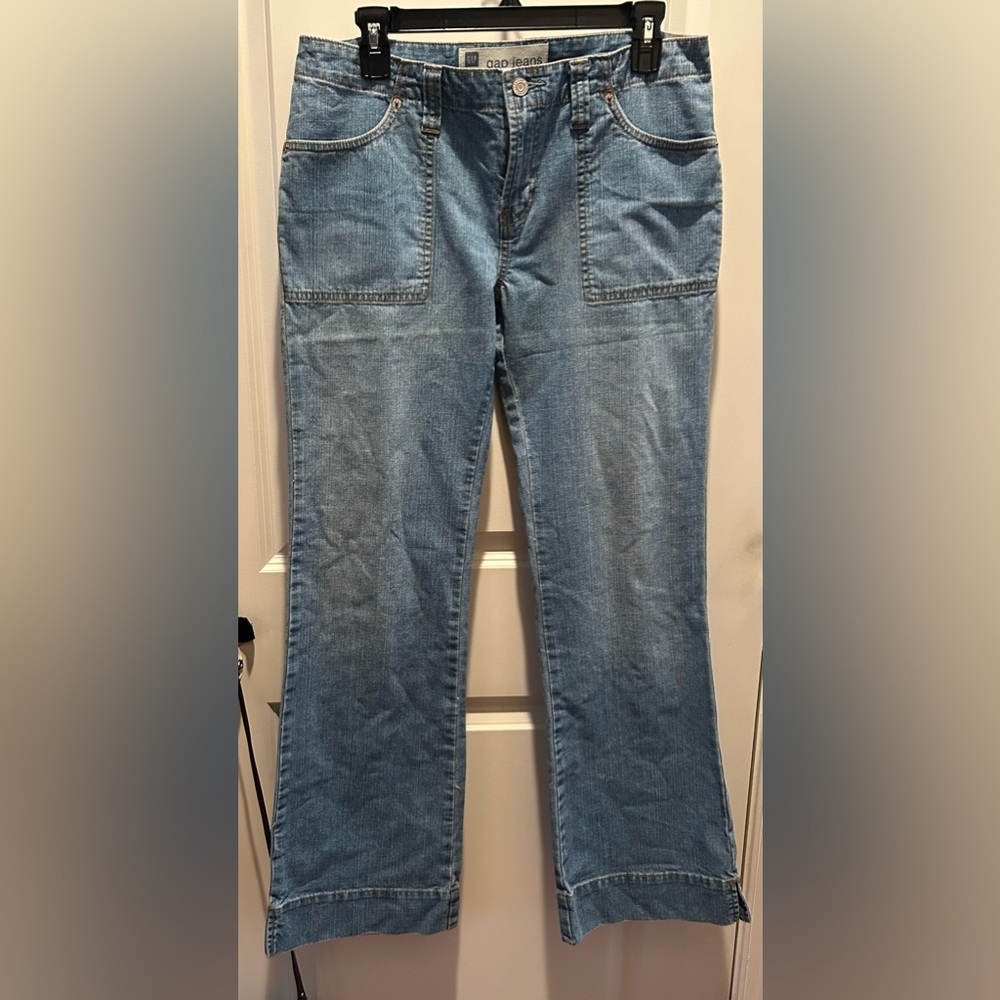 GAP JEANS Lightwash High rise Bootcut Jeans Vintage Womens 10